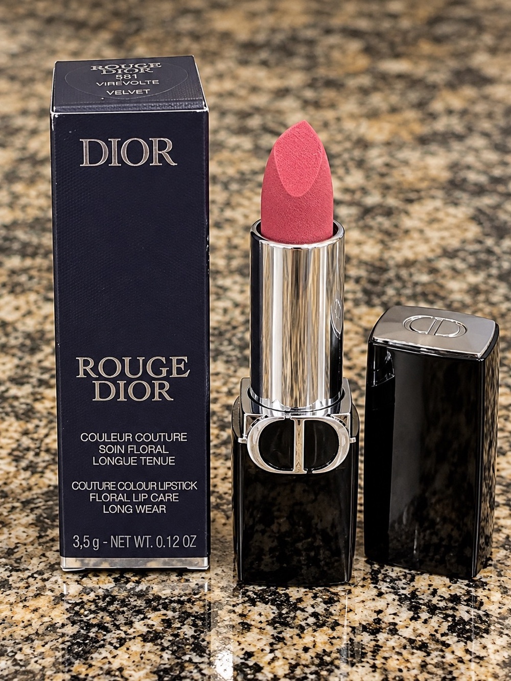 Dior Rouge Dior Lipstick 581 Virevolte Velvet – NEW IN BOX